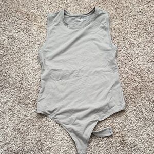 Abercrombie & Fitch Gray Bodysuit